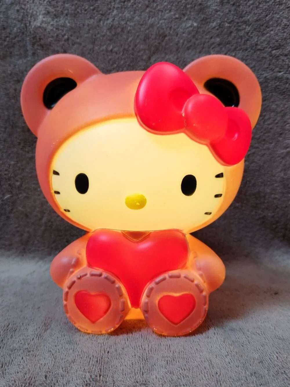 HELLO KITTY Light Up Blow Mold Figurine Nightlight - NWT